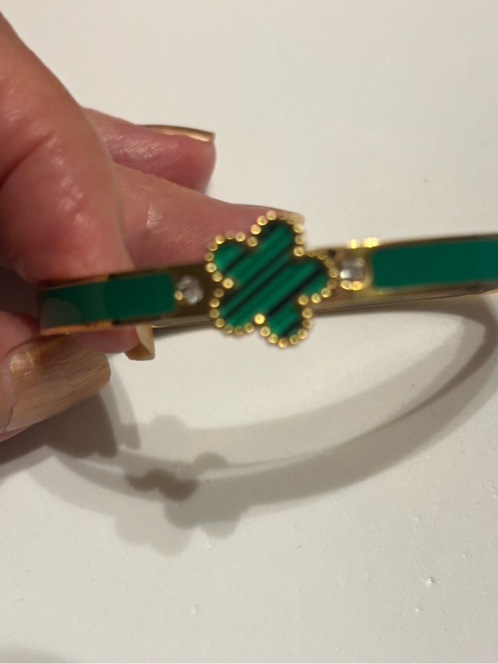 New Brazilian Gold Filled Bangle Bracelet